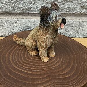Briard Resin Dog Figurine